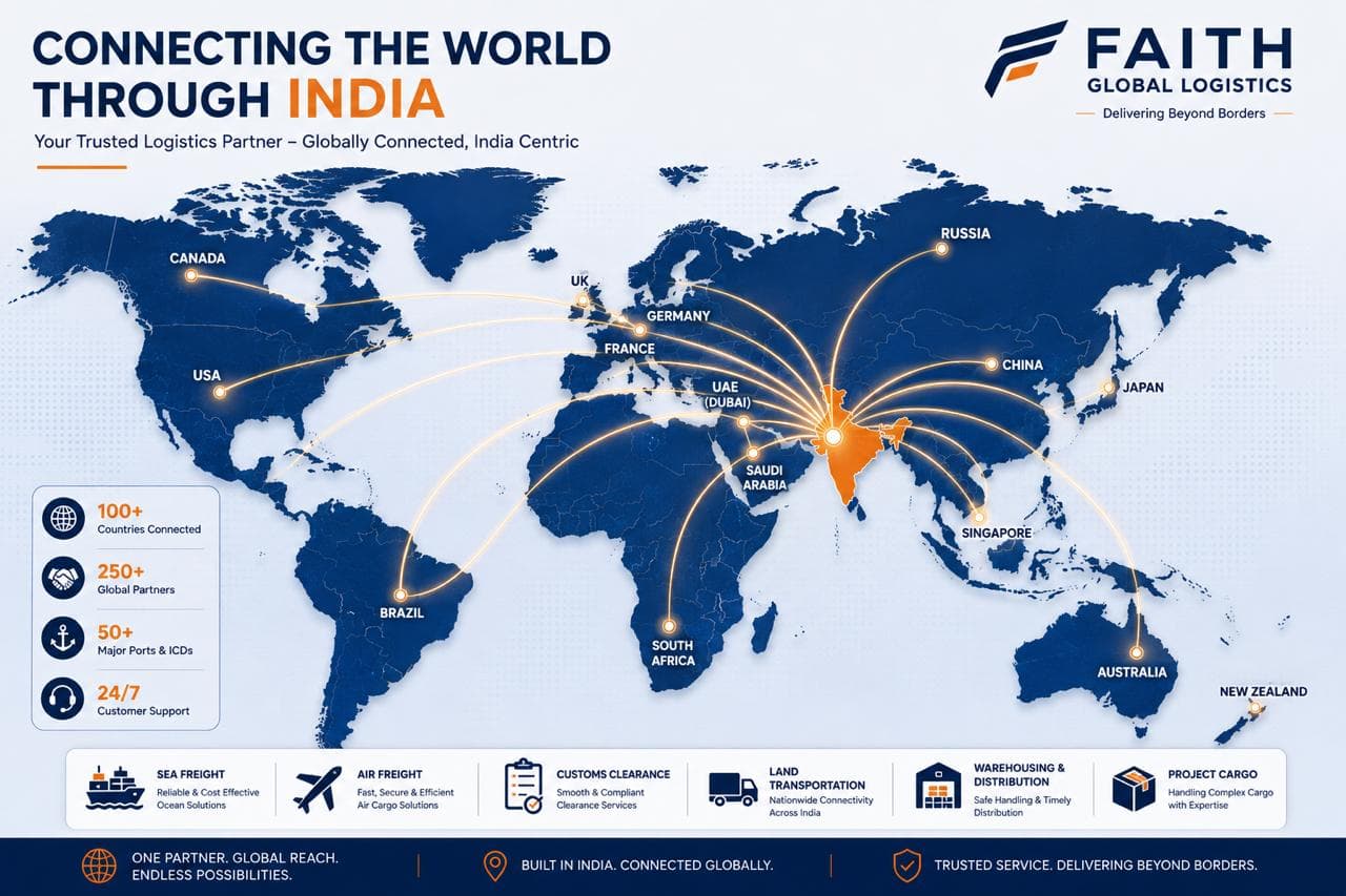 World Logistics Map